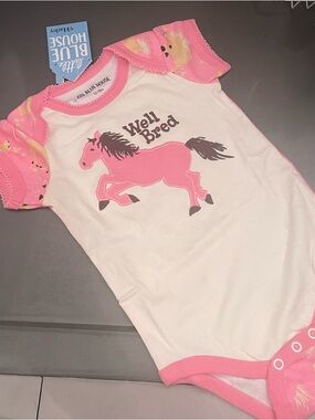 Hatley well bred horse onsie